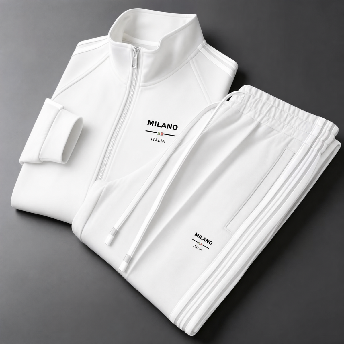 Italian Milano Tracksuit Ensemble