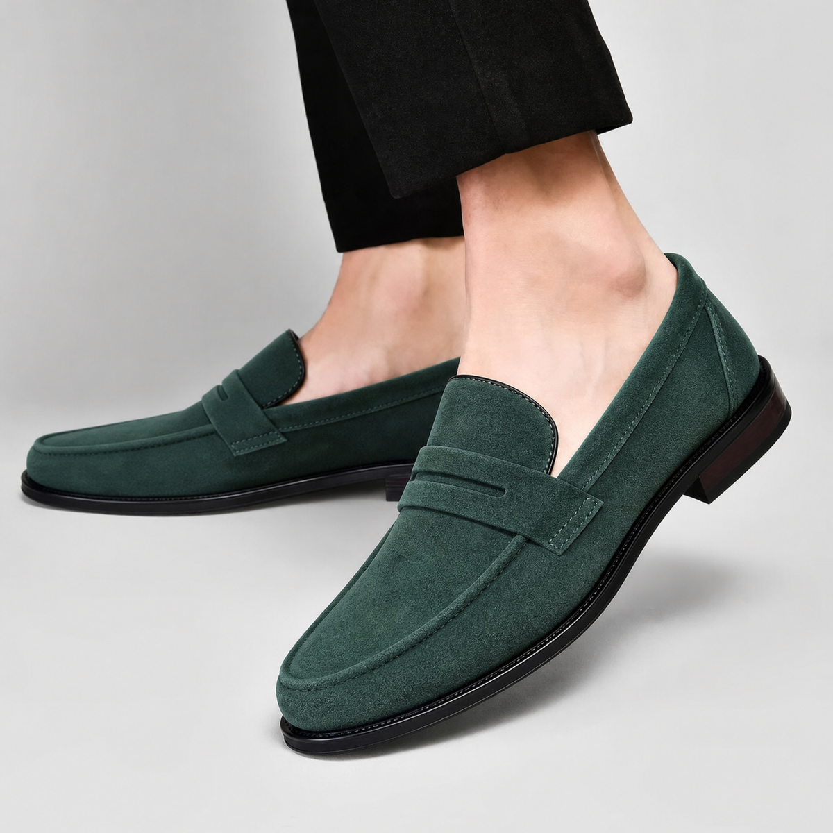 Lukas Suede Slip-On Loafers