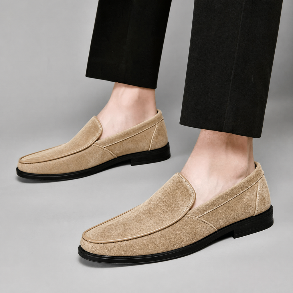 Valen Suede Slip-On Loafers