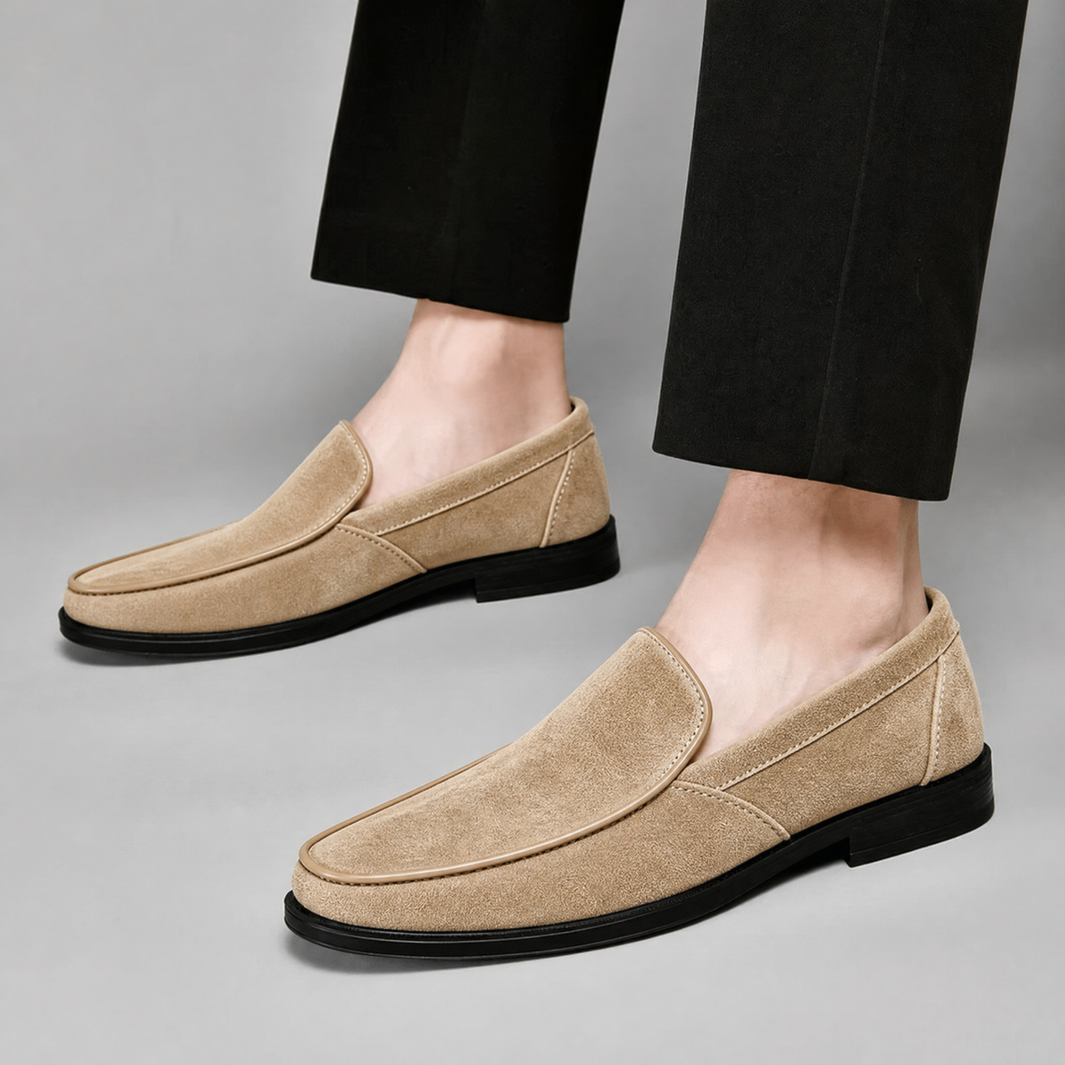 Valen Suede Slip-On Loafers
