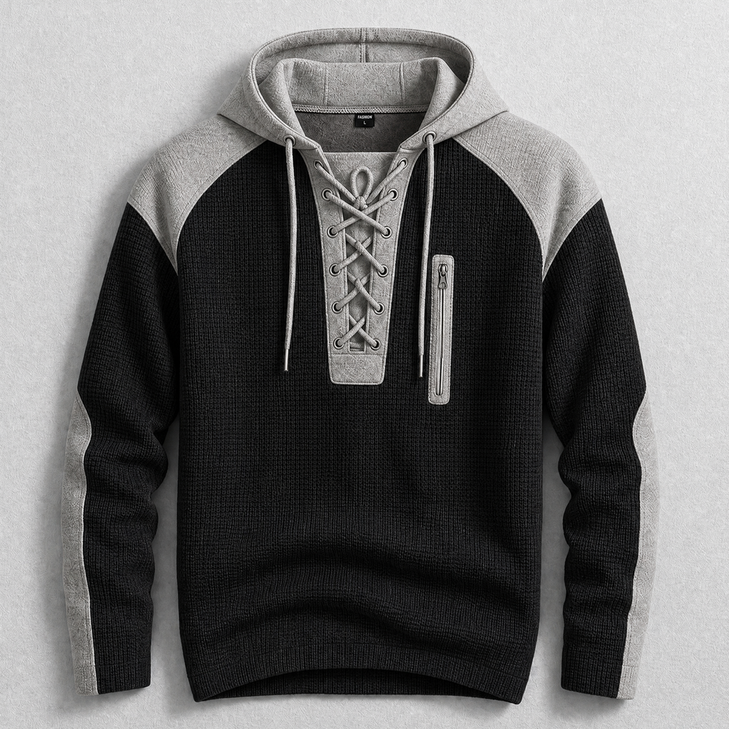Colter Waffle Knit Hoodie