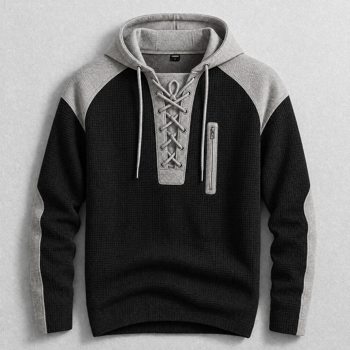 Colter Waffle Knit Hoodie