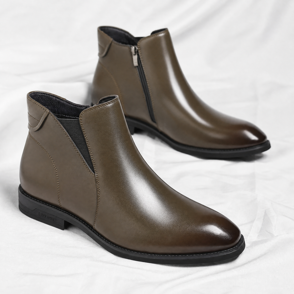 Marlow Leather Ankle Boots