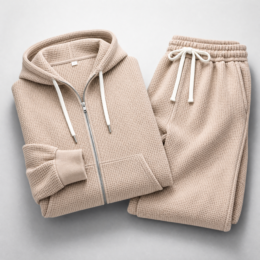 Jacob Waffle Knit Ensemble