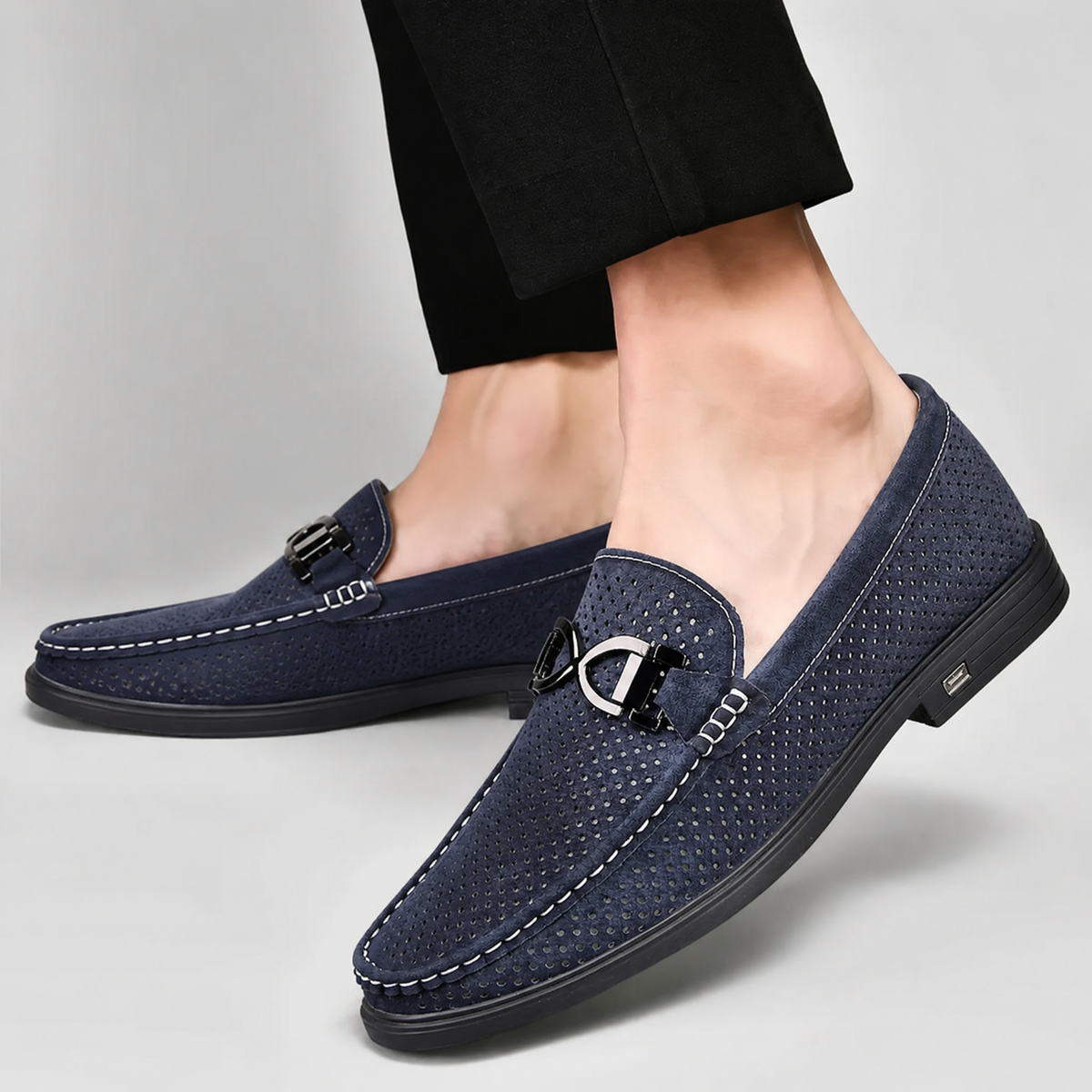 Italian Suede Loafers from Roma