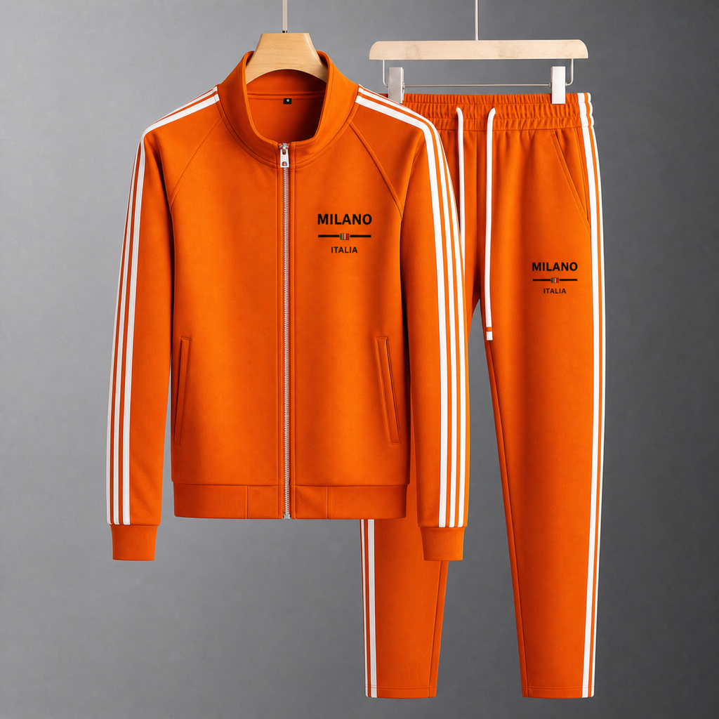 Italian Milano Tracksuit Ensemble