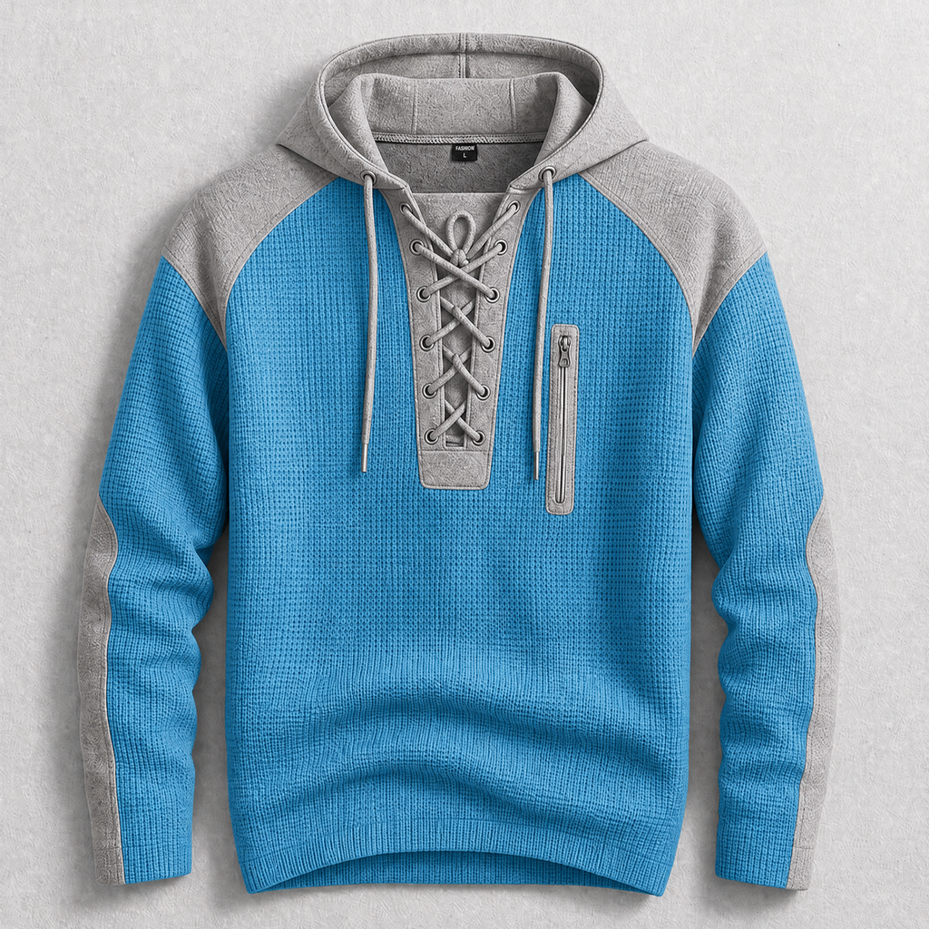 Colter Waffle Knit Hoodie