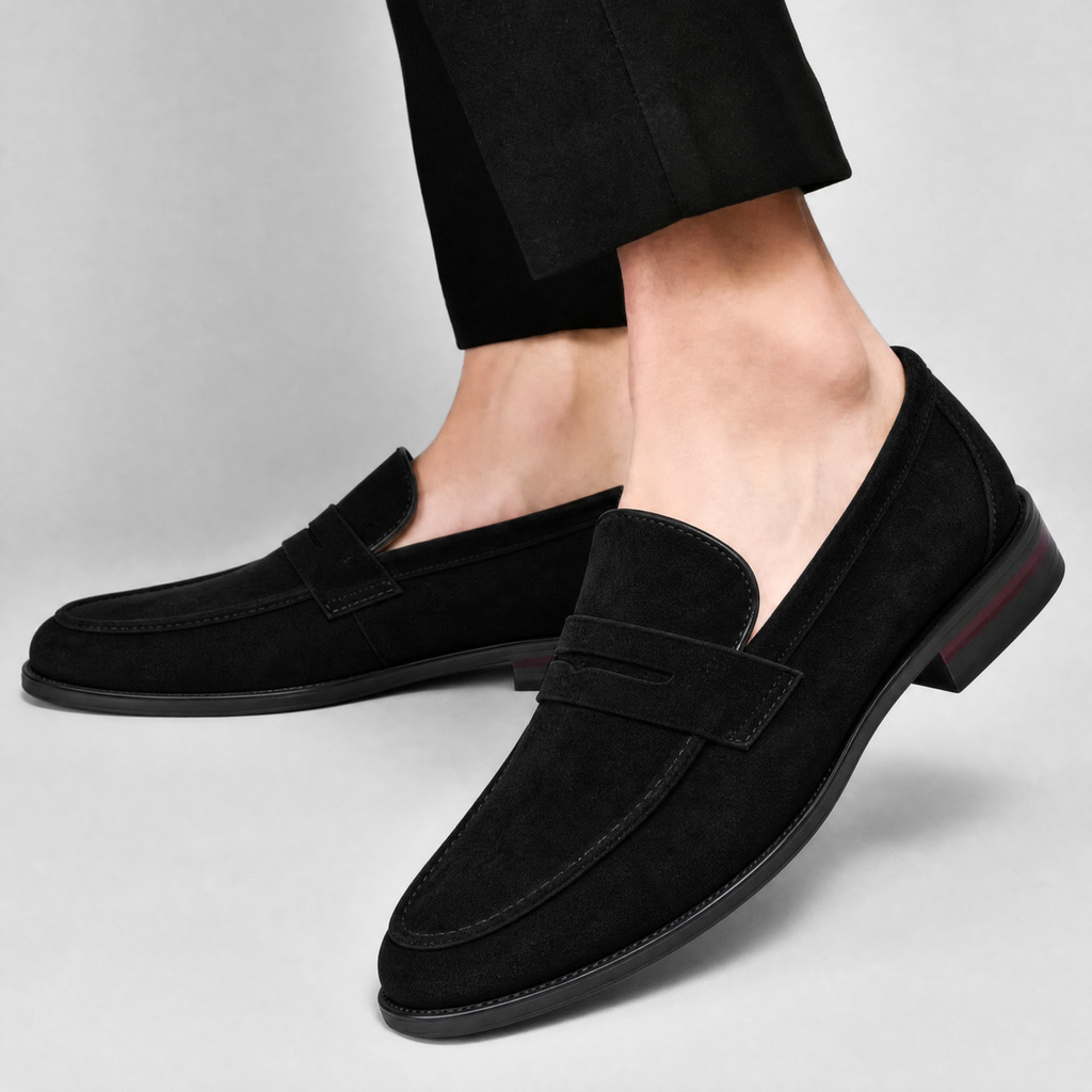 Lukas Suede Slip-On Loafers