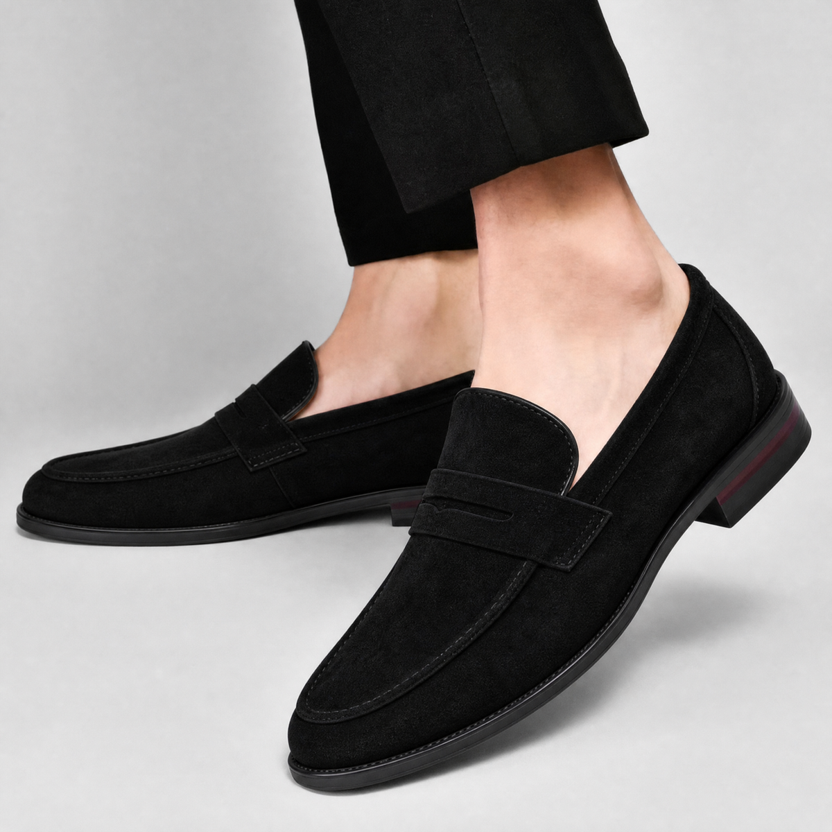 Lukas Suede Slip-On Loafers