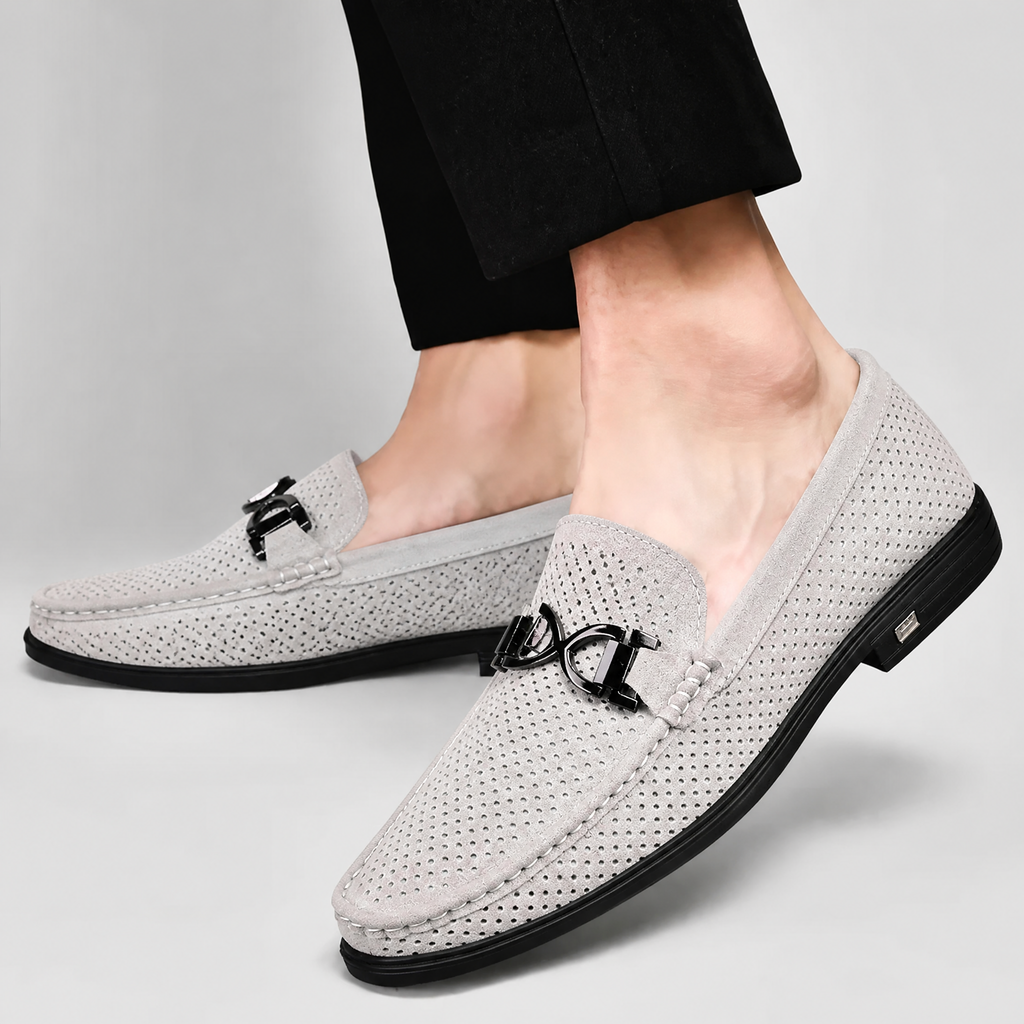 Italian Suede Loafers from Roma