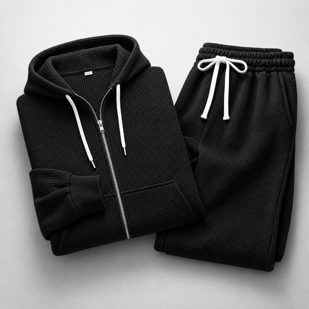 Jacob Waffle Knit Ensemble