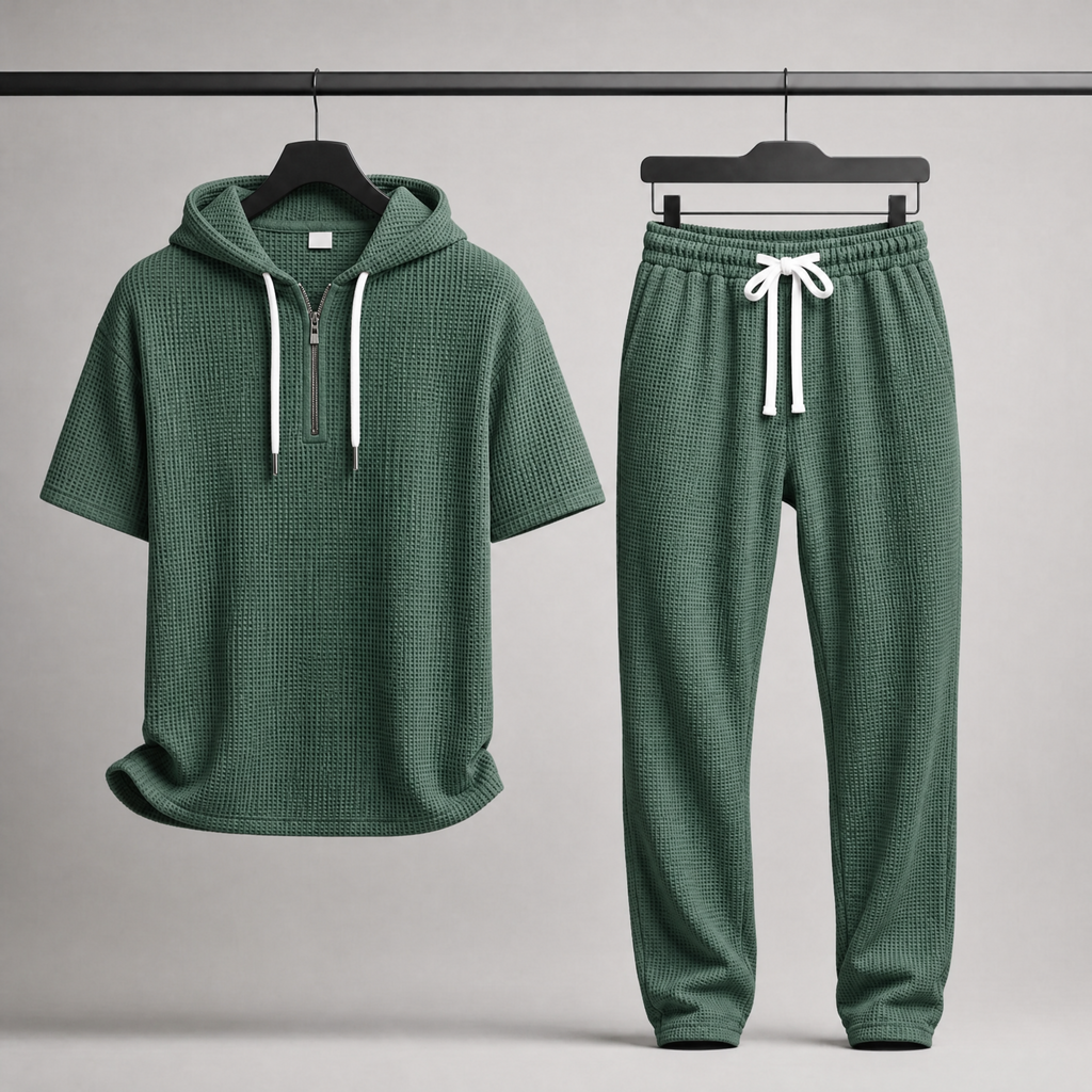 Marco Waffle Knit Ensemble
