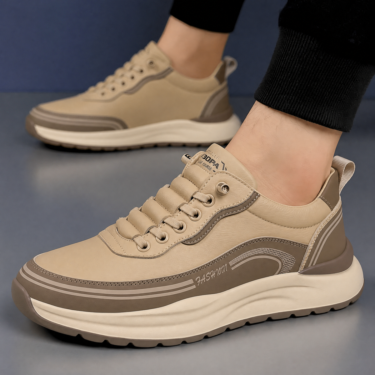 Bradford Genuine Leather Sneakers