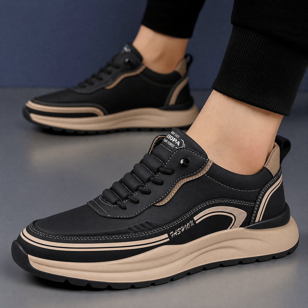 Mayford Genuine Leather Sneakers