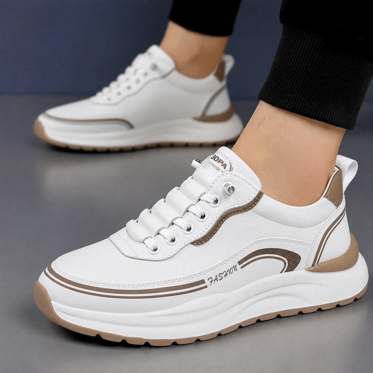 Bradford Genuine Leather Sneakers