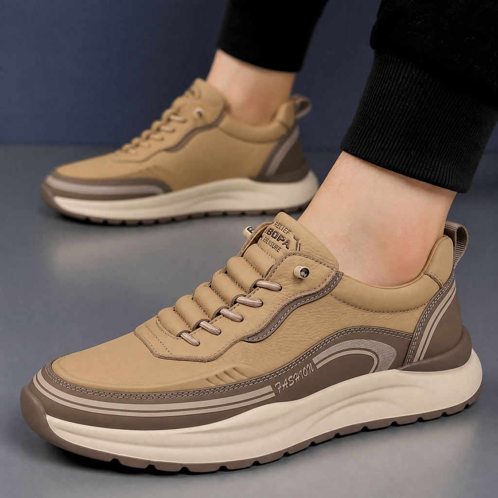 Mayford Genuine Leather Sneakers