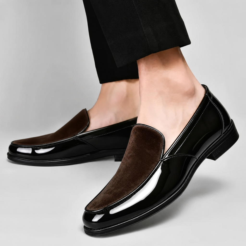 Ravenna Leather Slip-On Shoes