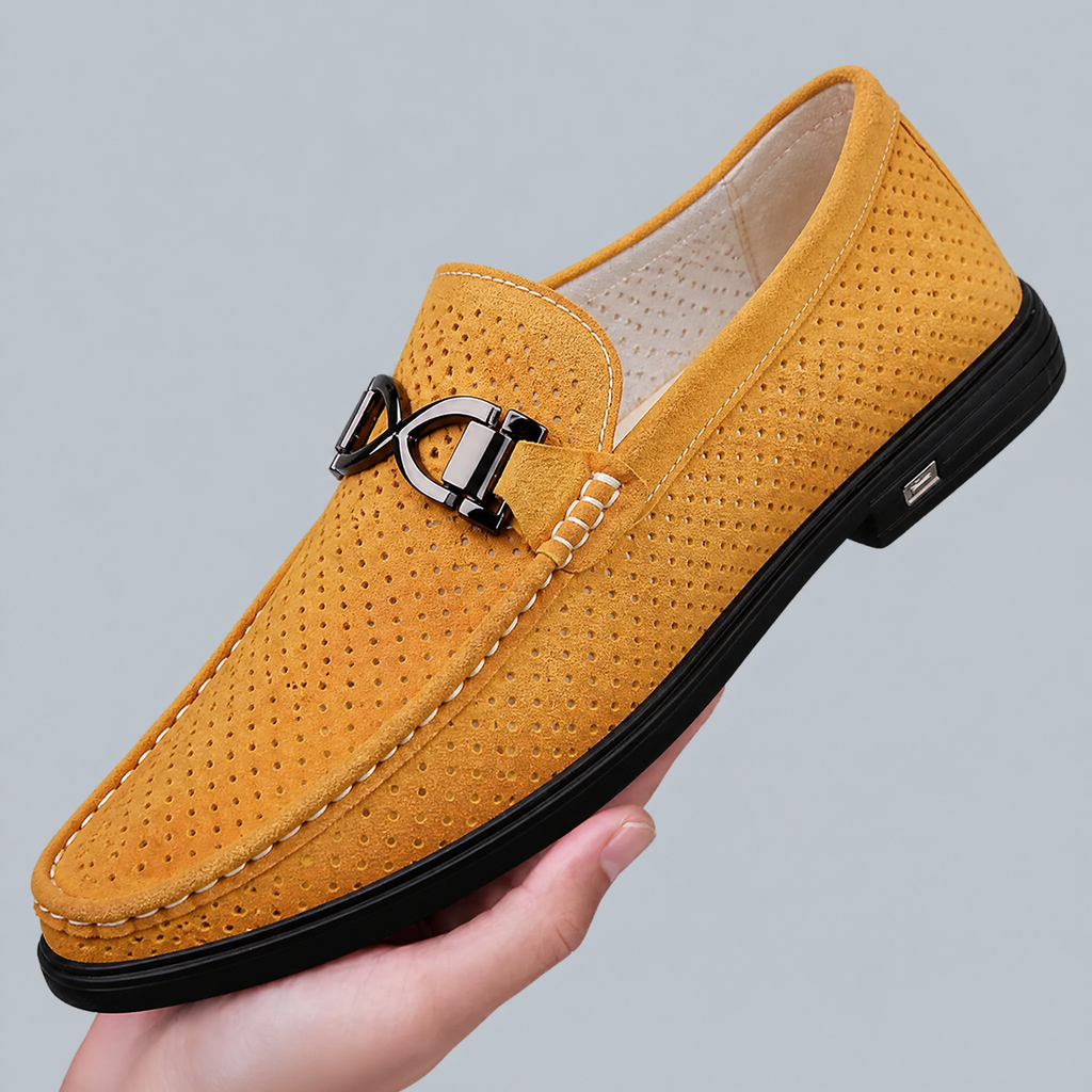 Italian Suede Loafers from Roma