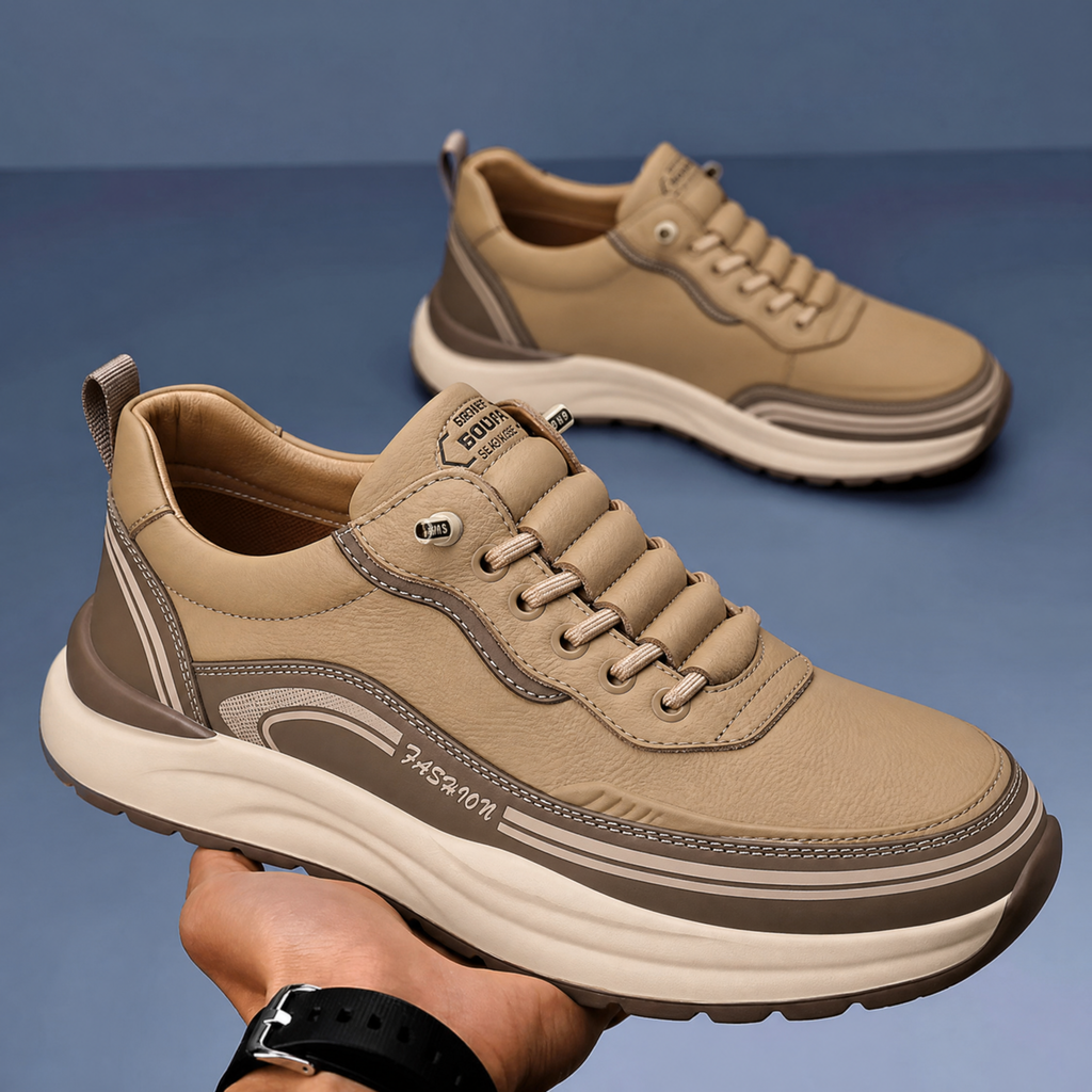 Mayford Genuine Leather Sneakers
