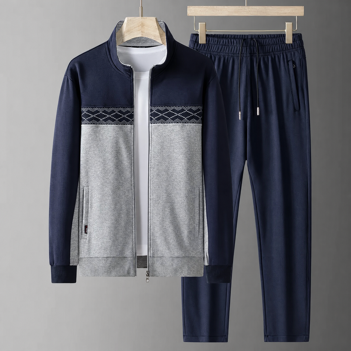 Heritage Luxe Tracksuit Ensemble