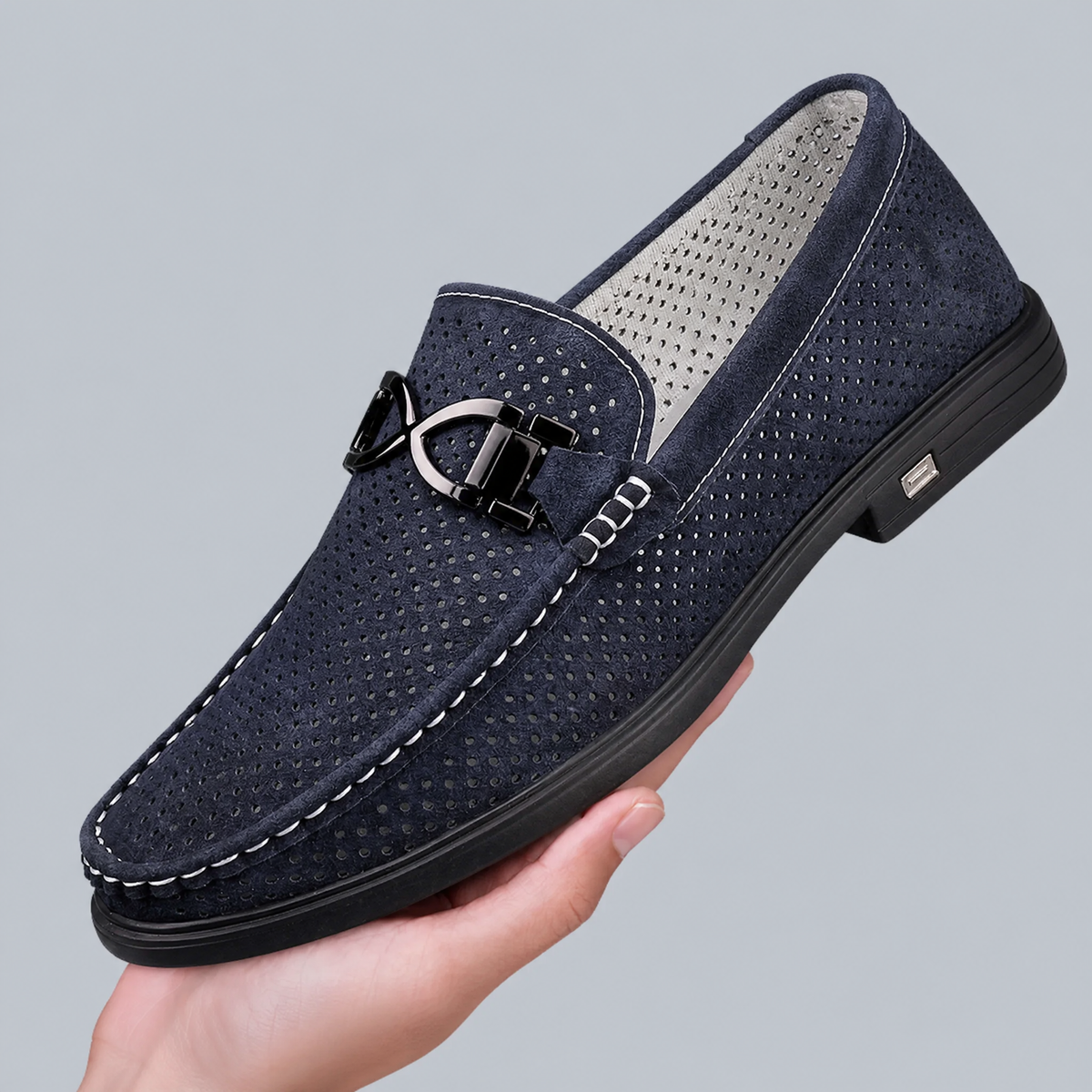 Italian Suede Loafers from Roma