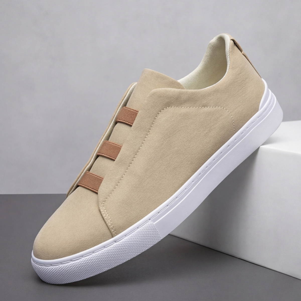 Chelsea Canvas Slip-On Sneakers