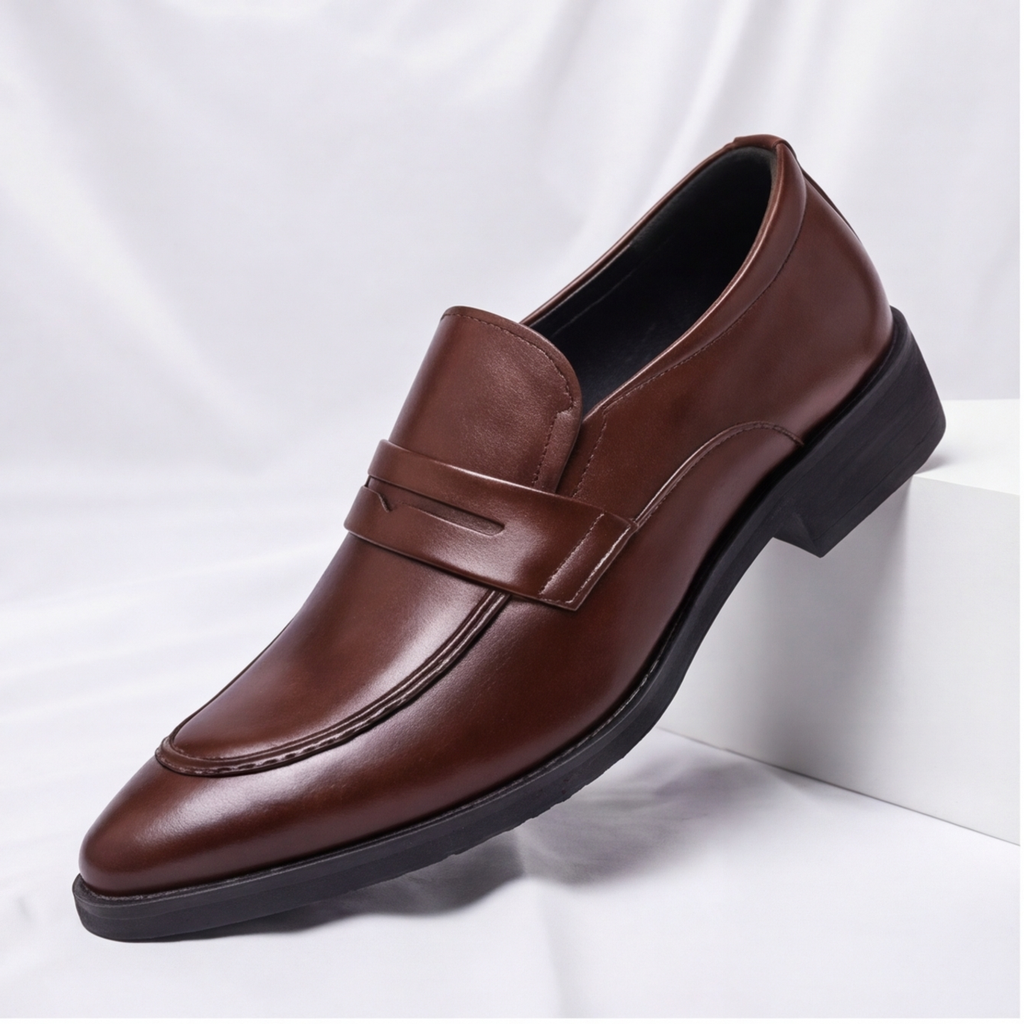 Amalfi Leather Slip-On Loafers