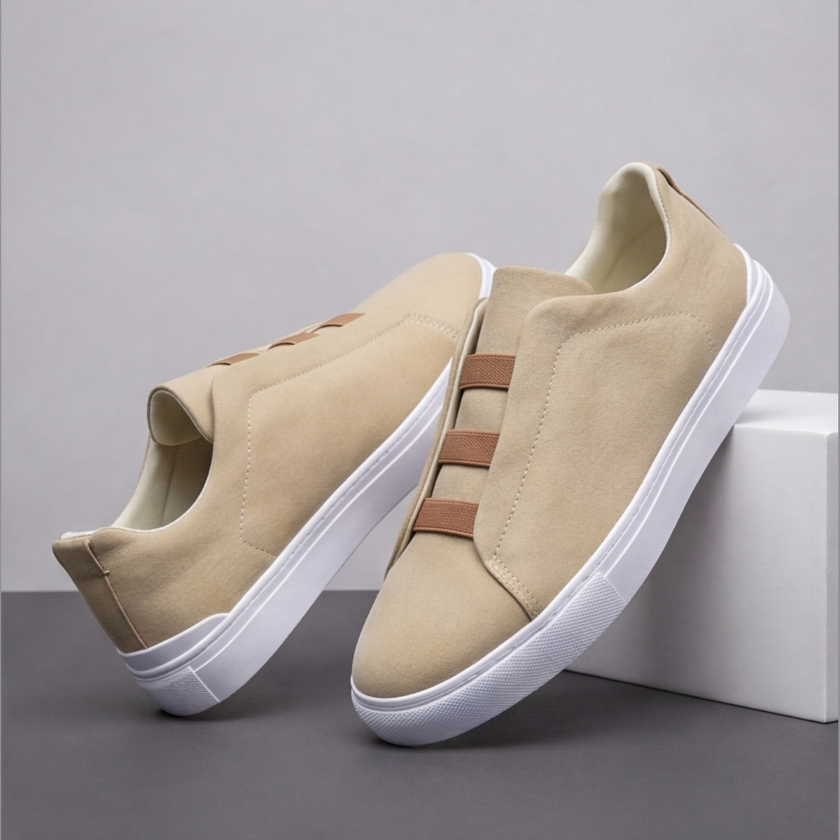 Chelsea Canvas Slip-On Sneakers