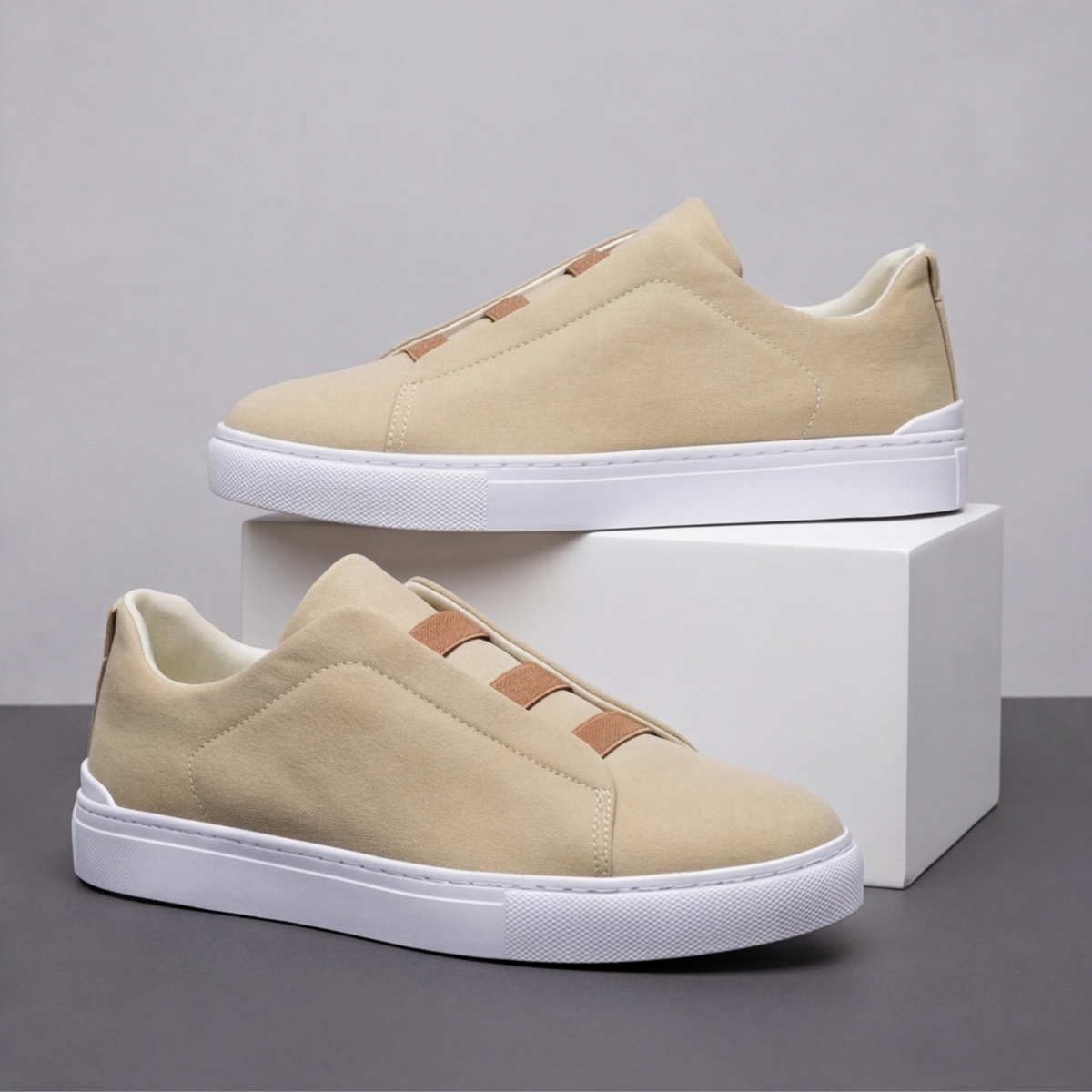 Chelsea Canvas Slip-On Sneakers
