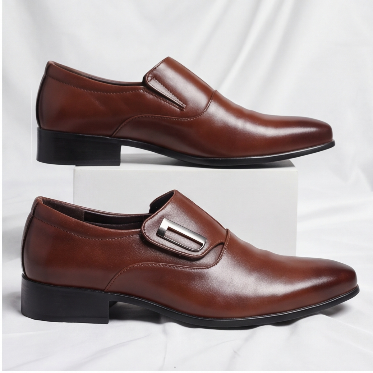 Stefano Genuine Leather Loafers
