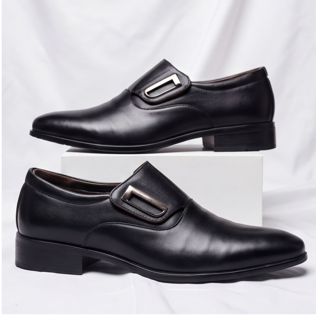 Stefano Genuine Leather Loafers