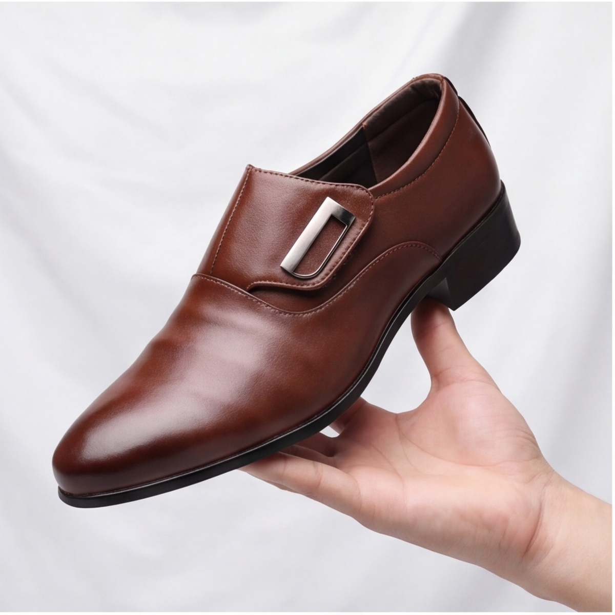 Stefano Genuine Leather Loafers