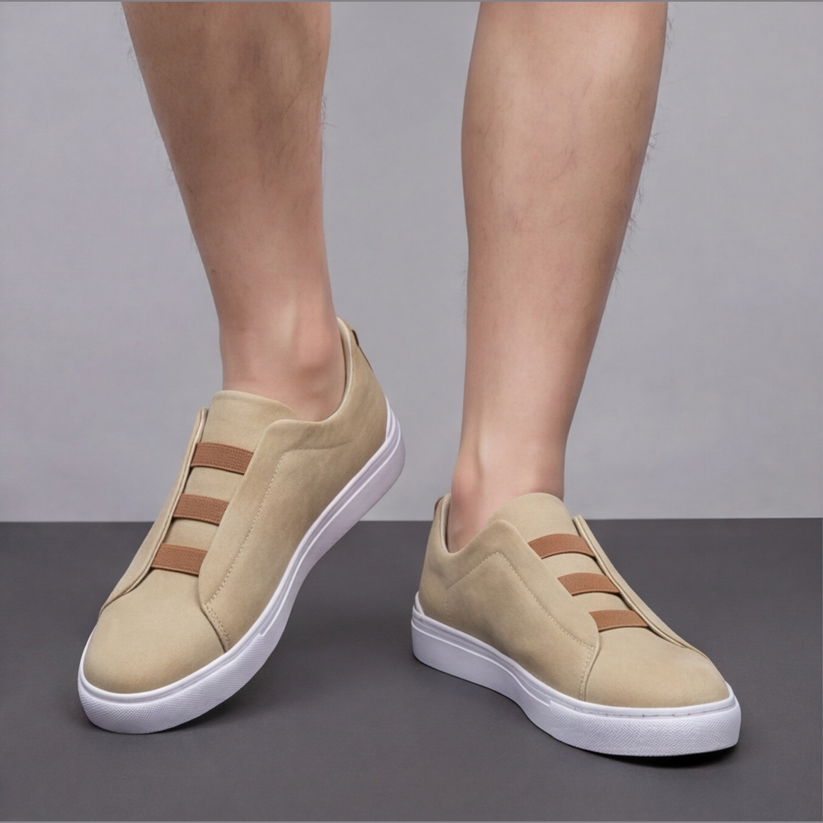 Chelsea Canvas Slip-On Sneakers