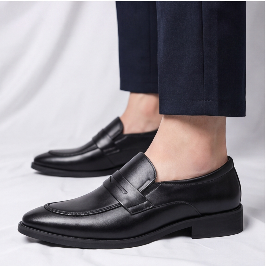 Amalfi Leather Slip-On Loafers
