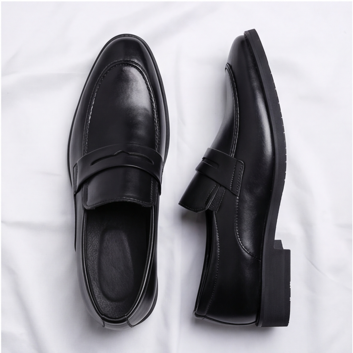 Amalfi Leather Slip-On Loafers